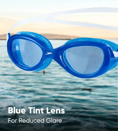 Speedo_Junior_Futura_Classic_Tint_Lens_Swimming_Goggles_Clear_Neon_Soft_Flexible_InstaSport