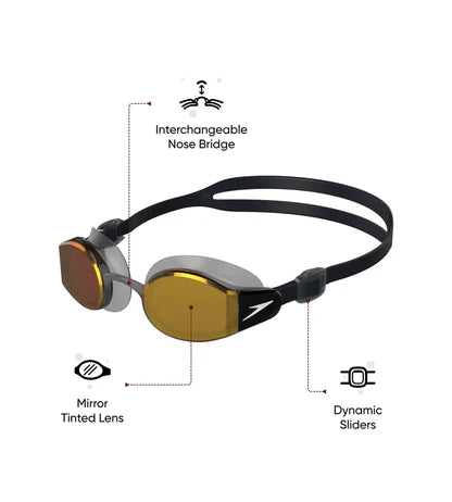 Speedo_Mariner_Pro_Mirror_Lens_Adult_Swimming_Goggles_Black_Orange_Info_InstaSport