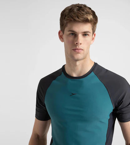 Speedo_Mens_EnduraFlex_Short_Sleeve_Swimming_Suntop_Main_InstaSport