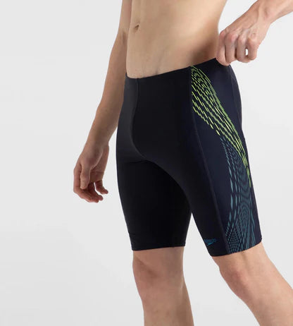 Speedo_Mens_Endurance_10_Tech_Print_Placement_Panel_Swimming_Jammers_Main_InstaSport