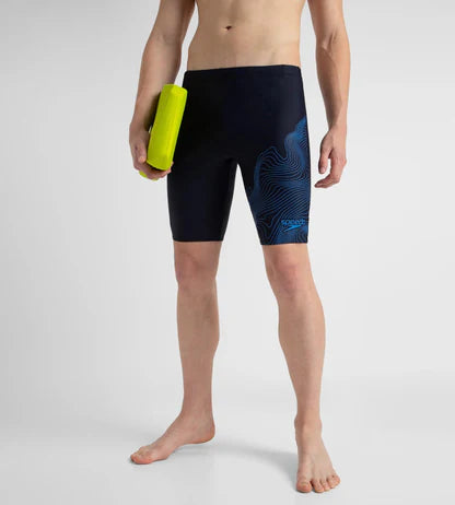 Speedo_Mens_Endurance_10_Tide_Print_Sports_Gala_Logo_Swimming_Jammer_Navy_Cobalt_InstaSport