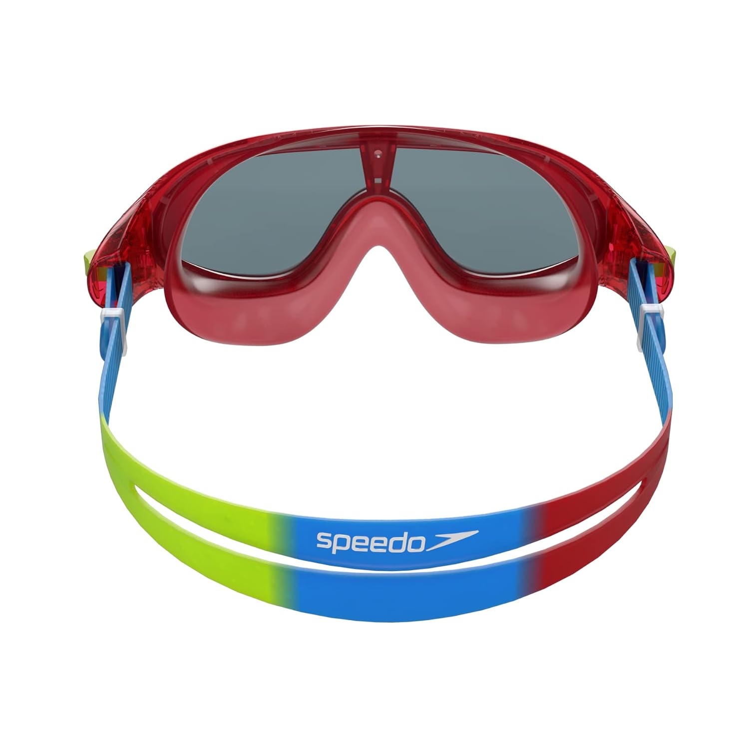 Speedo_RIFT_Junior_Swimming_Goggles_Lava_Red_Japan_Blue_Back_InstaSport