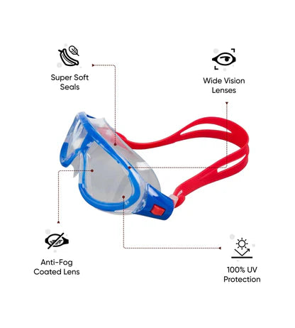 Speedo_Rift_Junior_Clear_Lens_Swimming_Goggles_Lava_Red_Blue_Clear_Info_InstaSport