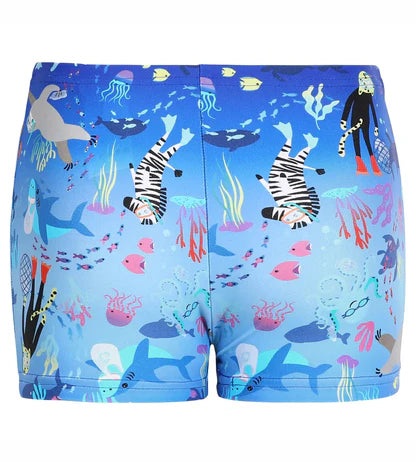 Speedo_Tots_Endurance_10_Digital_Print_Swimming_AquaShorts_Back_InstaSport