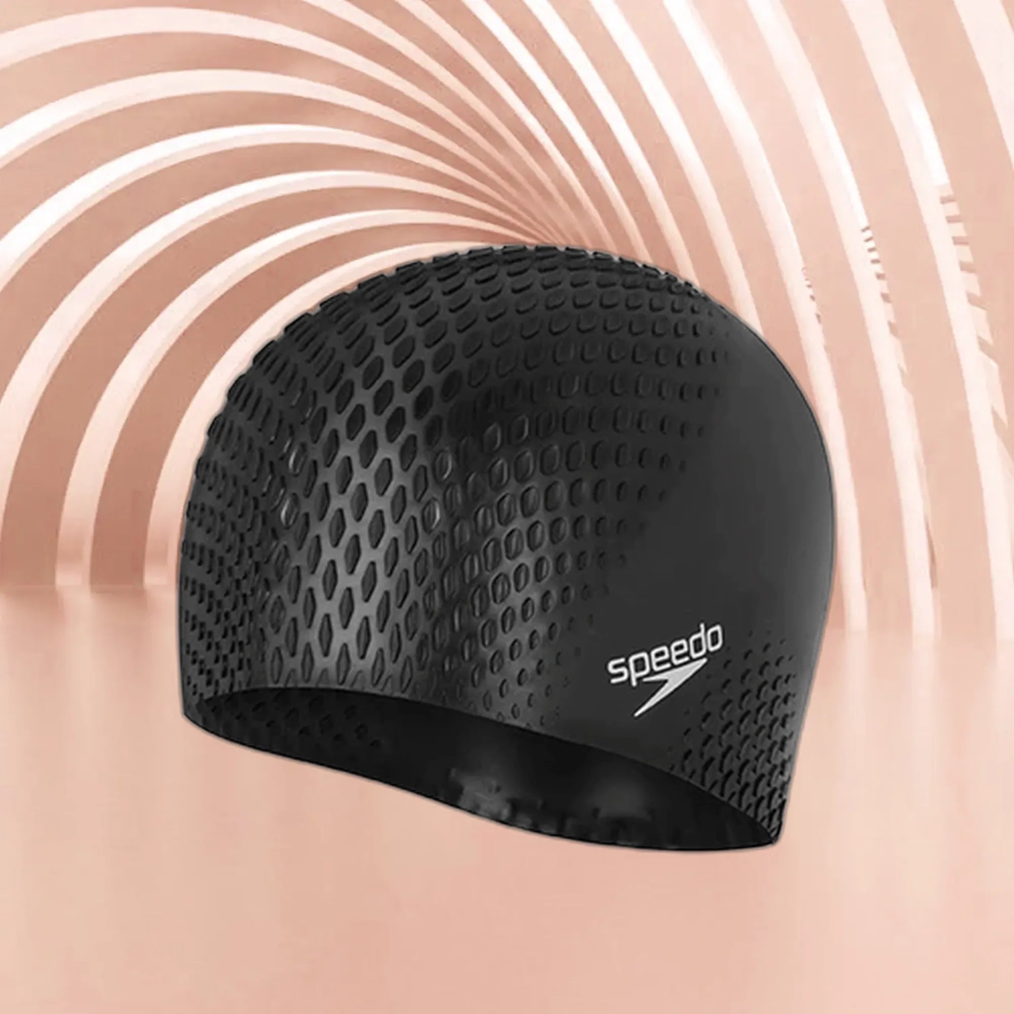 Speedo Unisex Bubble Active+ Adult Swimming Cap