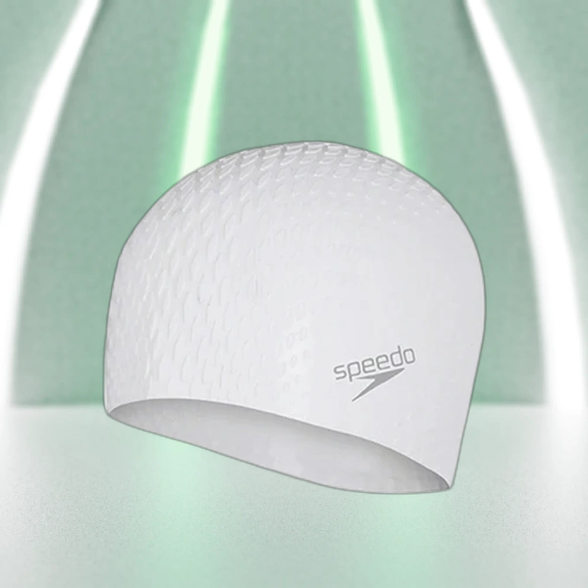 Speedo Unisex Bubble Active+ Adult Swimming Cap