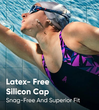 Speedo_Unisex_Flat_Silicone_Adult_Swimming_Cap_Black_Latex_InstaSport