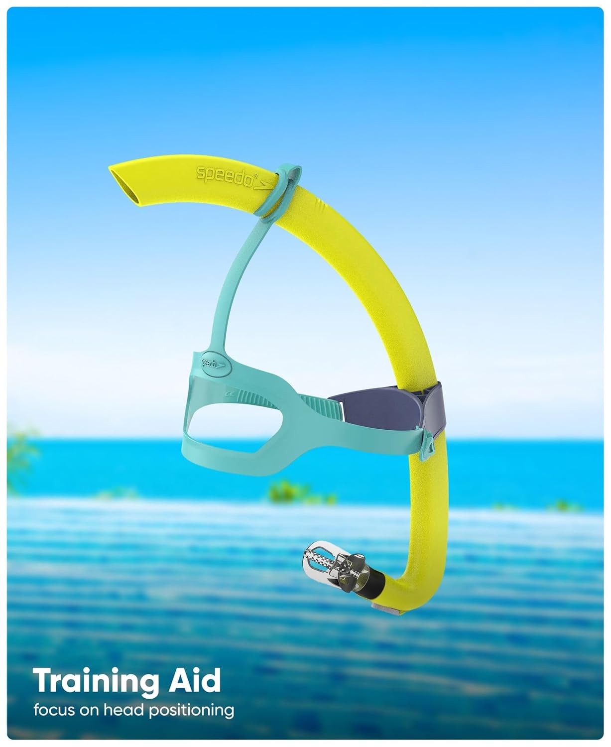 Speedo_Unisex_Junior_Centre_Head_Snorkel_Yellow_Training_Aid_InstaSport