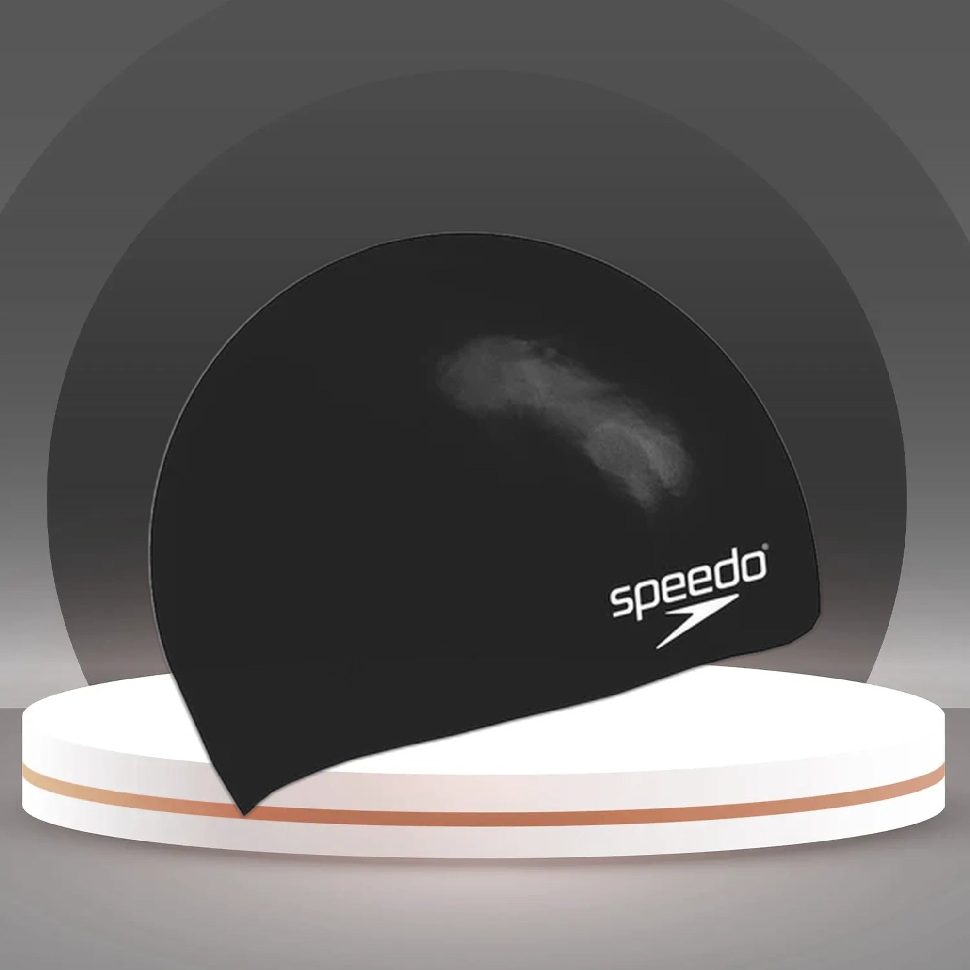 Speedo_Unixes_Junior_Moulded_Silicone_Chlorine_Resistant_Swimming_Caps_Black_Main_InstaSport2