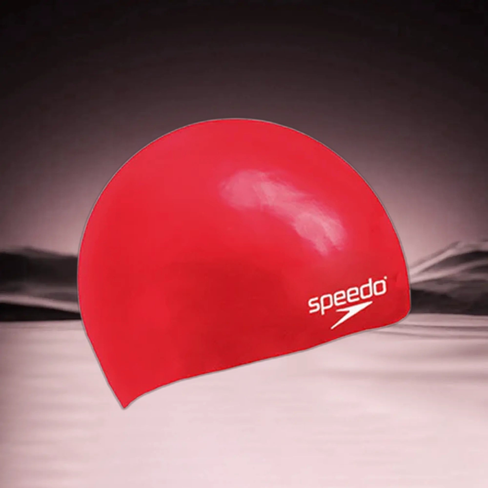 Speedo_Unixes_Junior_Moulded_Silicone_Chlorine_Resistant_Swimming_Caps_Red_Main_InstaSport2