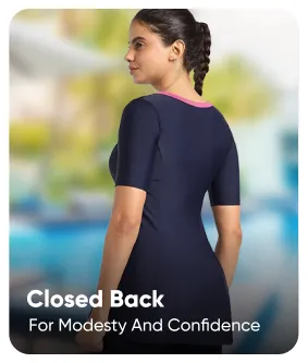 Speedo_Womens_EnduraFlex_ClosedBack_Sleeved_Swimdress_Closed_Back_InstaSport