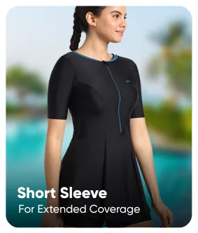 Speedo_Womens_EnduraFlex_ClosedBack_Sleeved_Swimdress_Short_Sleeve_InstaSport