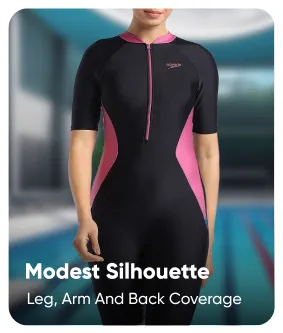 Speedo_Womens_EnduraFlex_Essential_Splice_Print_Closedback_SwimmingSuit_Modest_Silhouette_InstaSport