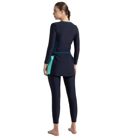 Speedo_Womens_Endurance10_Two_Piece_Closedback_FullBody_Swimming_Suit_Arctic_Back_InstaSport
