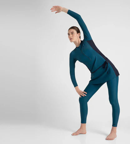 Speedo_Womens_Endurance_10_Two_Piece_Full_Body_Swimming_Suit_Dark_Teal_Main_InstaSport