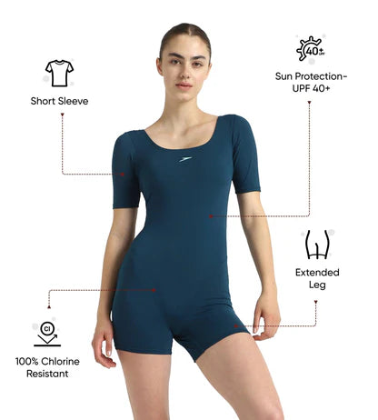 Speedo_Womens_Endurance_Sleeved_Racerback_Swimming_Legsuit_Dark_Teal_Info_InstaSport