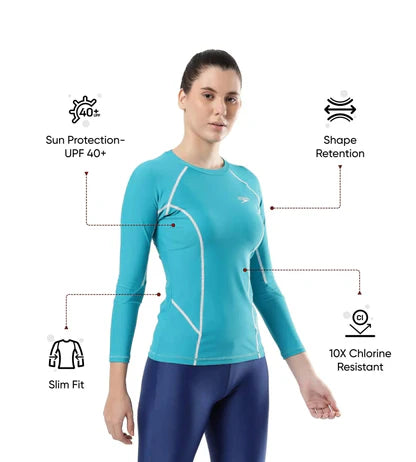 Speedo_Womens_Endurance_Solid_Long_Sleeve_Swimming_Suntop_Info_InstaSport