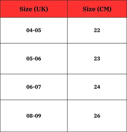Speedo_Womens_Single_Color_Slides_Size_Chart_InstaSport