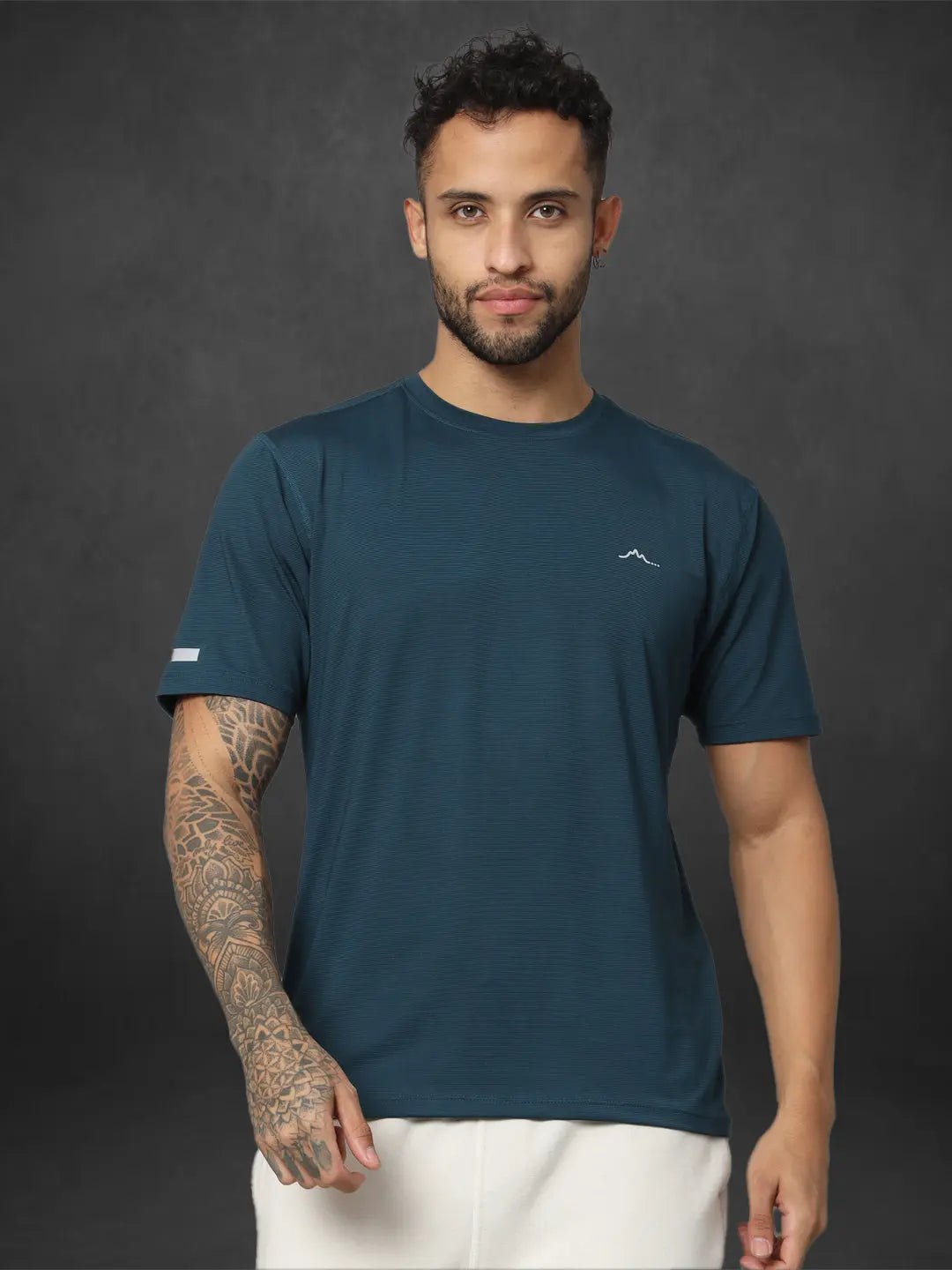 Men's Ultralight Athletic T Shirt - Pacific Blue Reccy