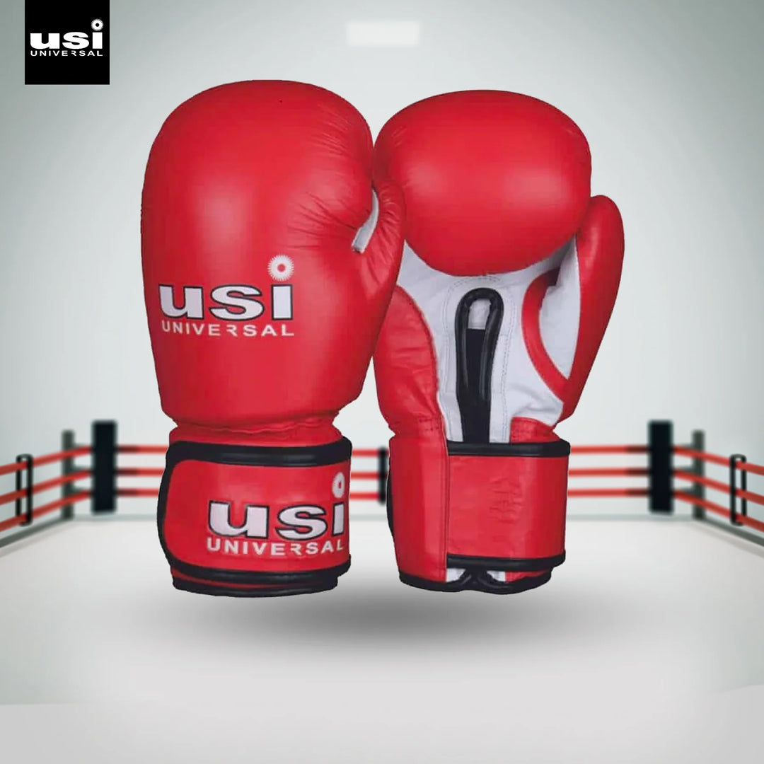USI Amateur Contest Boxing Gloves (Red)