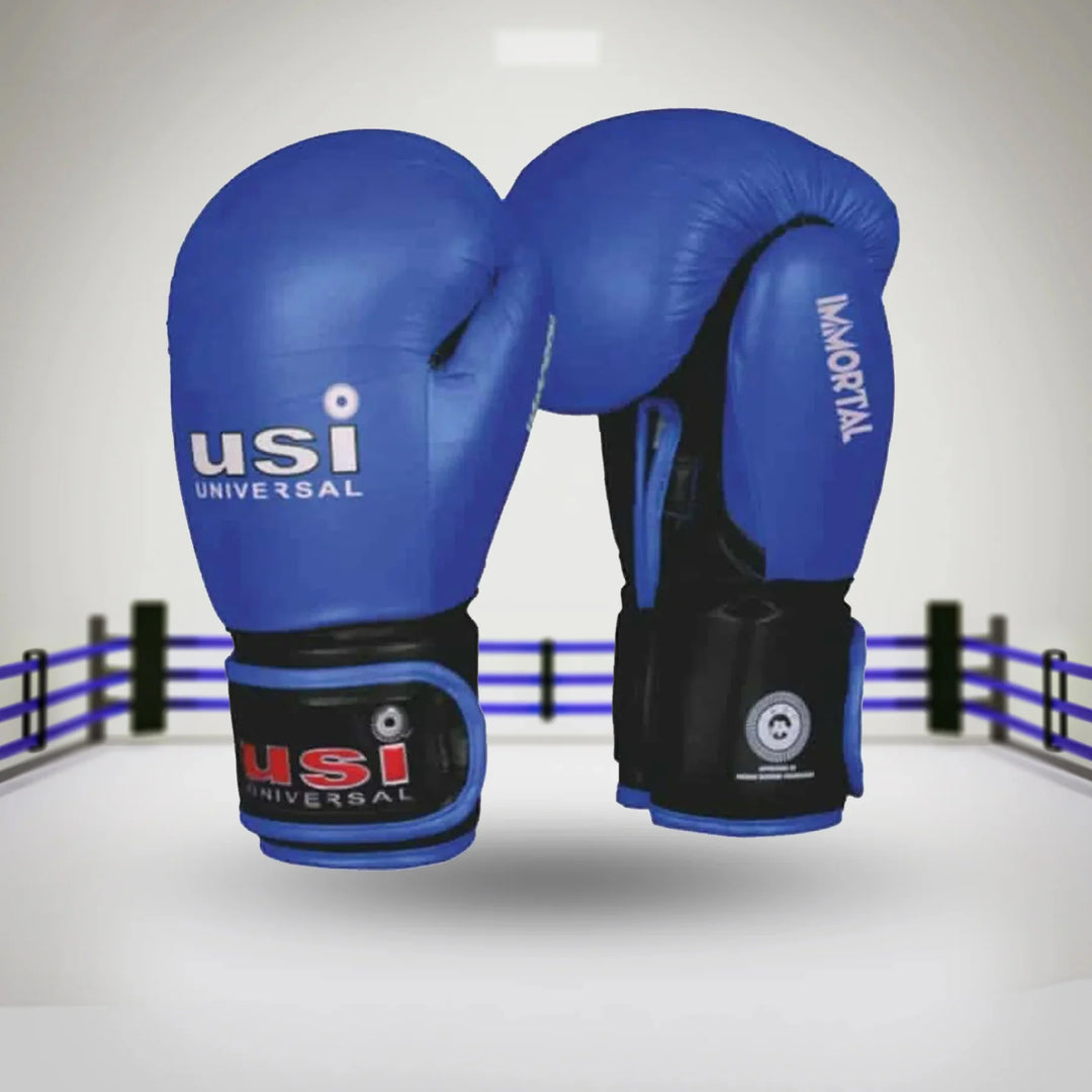 USI Immortal Safe Spar Boxing Gloves (Blue) - InstaSport