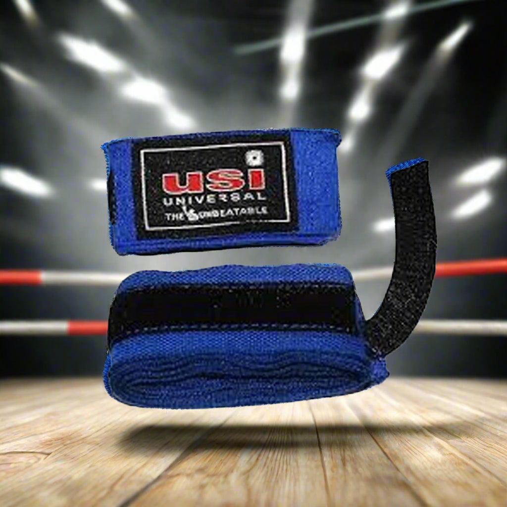 USI_Universal_Boxing_Cotton_Hand_Wrap_Blue_Fullview_Instasport