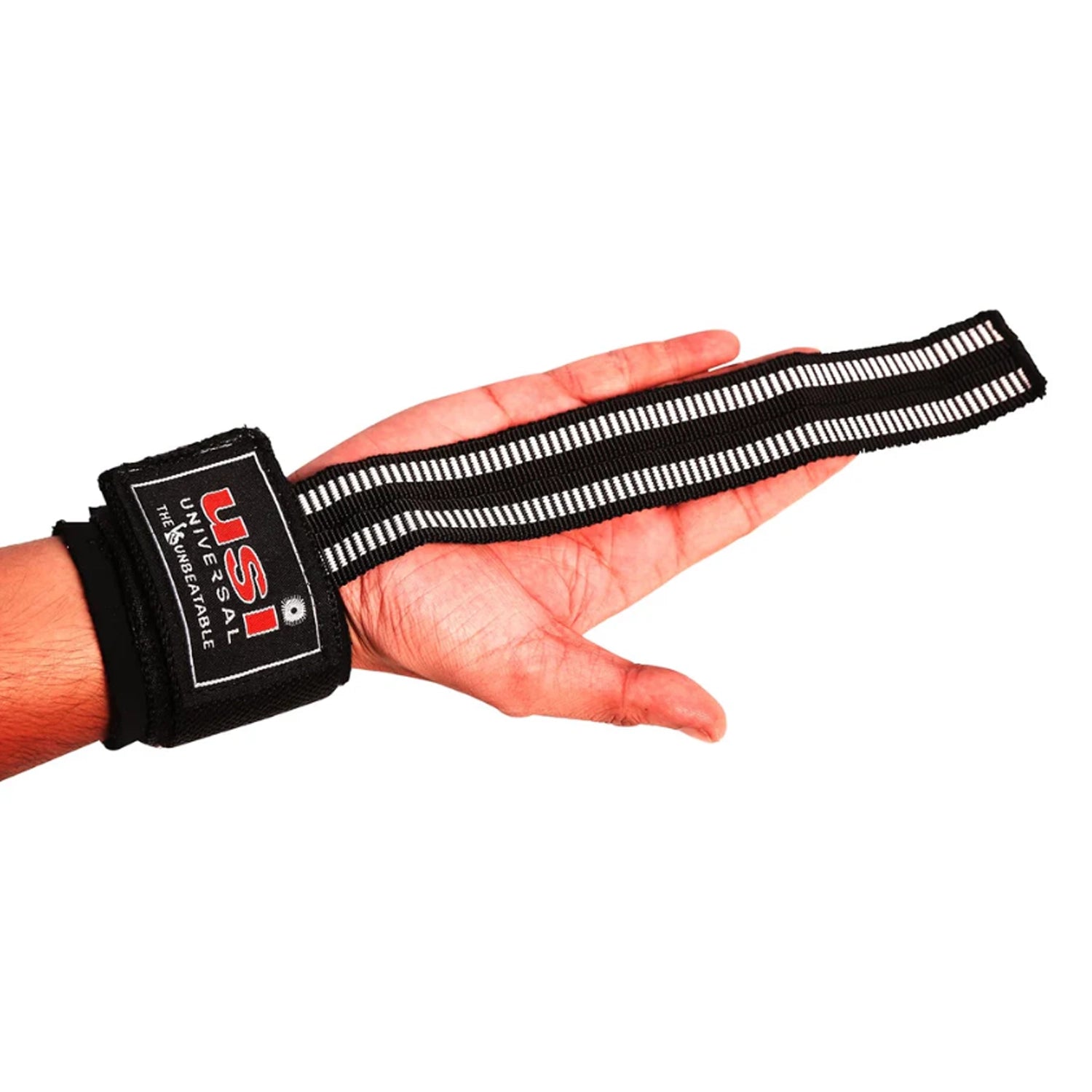 USI_Universal_Boxing_Lifting_Strap_With_Wrist_Support_Black_Using_Instasport
