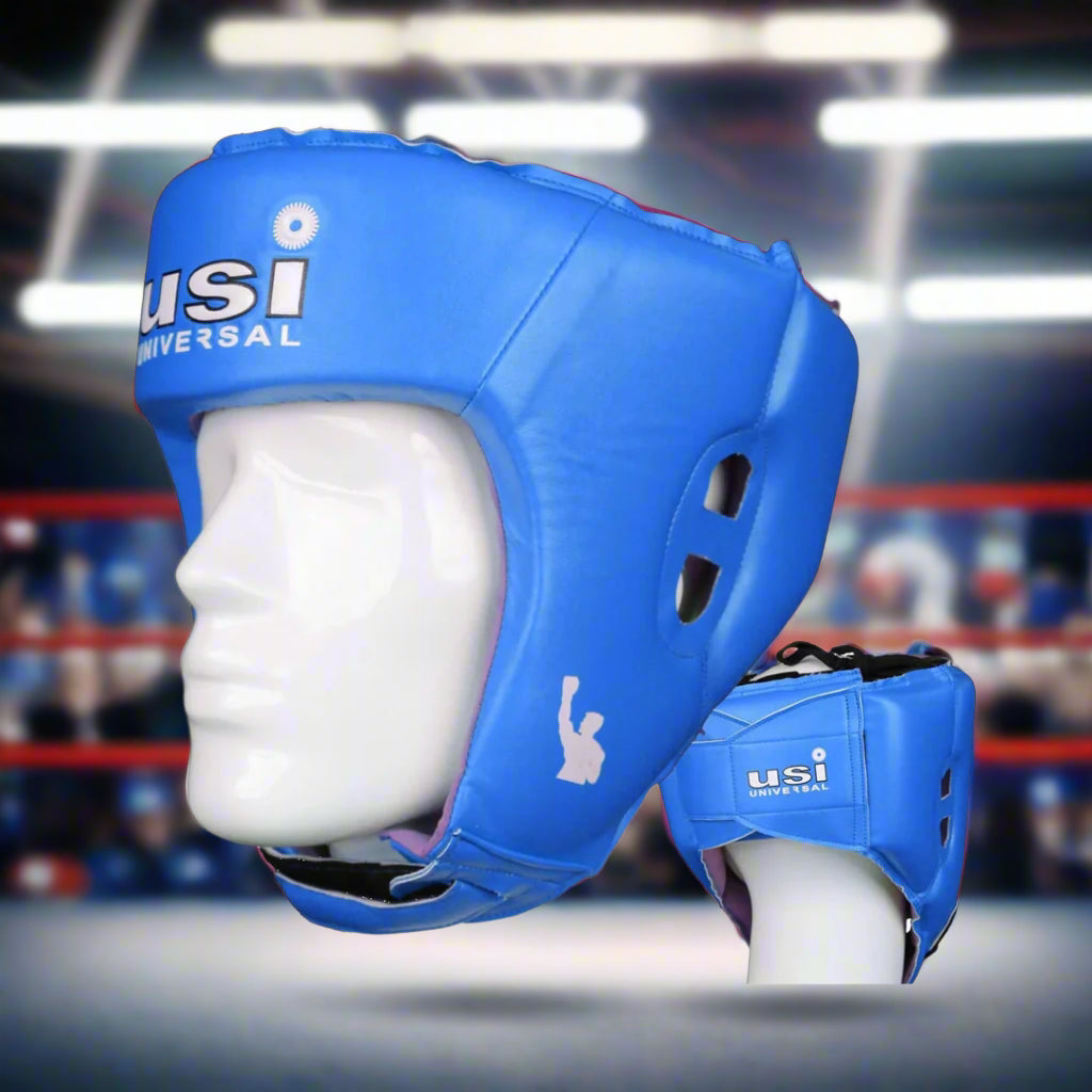 USI_Universal_Boxing_Lite-Contest_Head_Guard_Blue_Fullview_Instasport