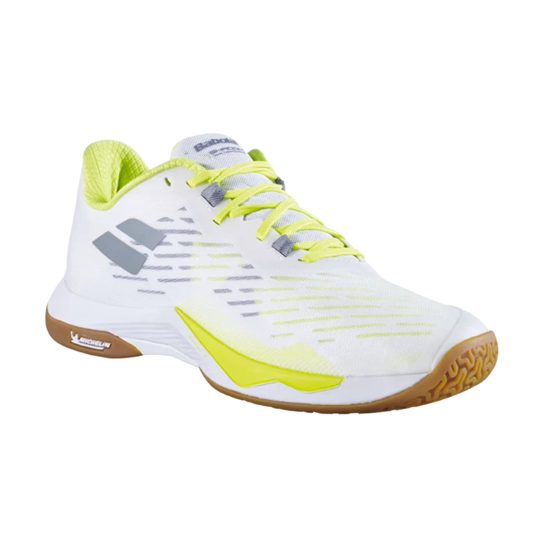 Babolat Shadow Tour 5 Badminton Shoes Men White / Lime