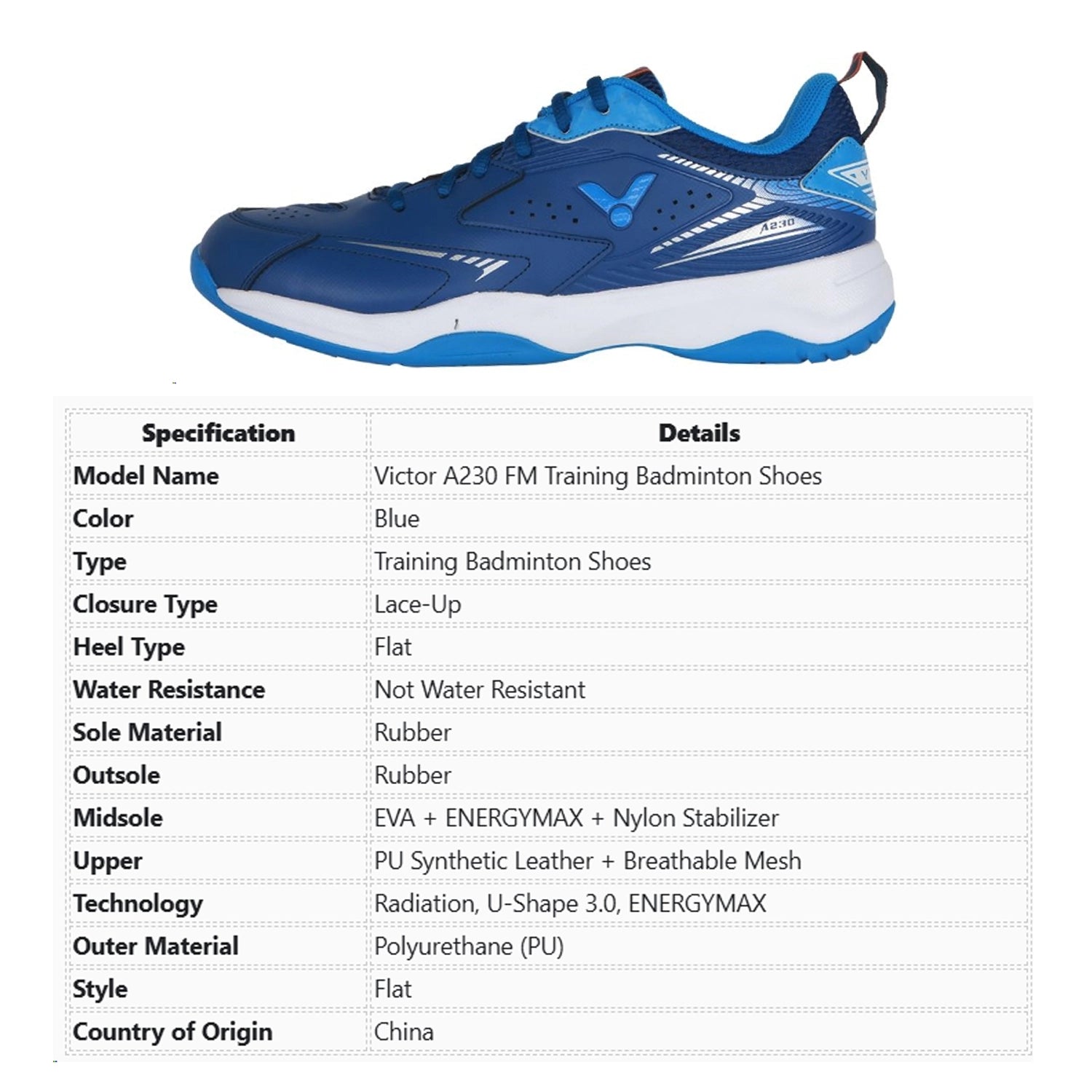 Victor_A230_FM_Training_Badminton_Shoes_Blue_Details_Instasport