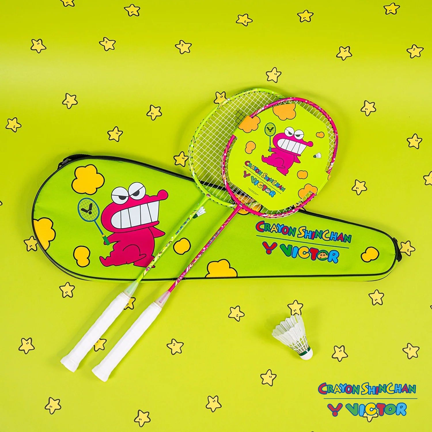 Victor_Crayon_ARS_Shinchan_Unstrung_Set_Badminton_Racket_Main_InstaSport
