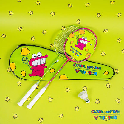 Victor_Crayon_ARS_Shinchan_Unstrung_Set_Badminton_Racket_Main_InstaSport