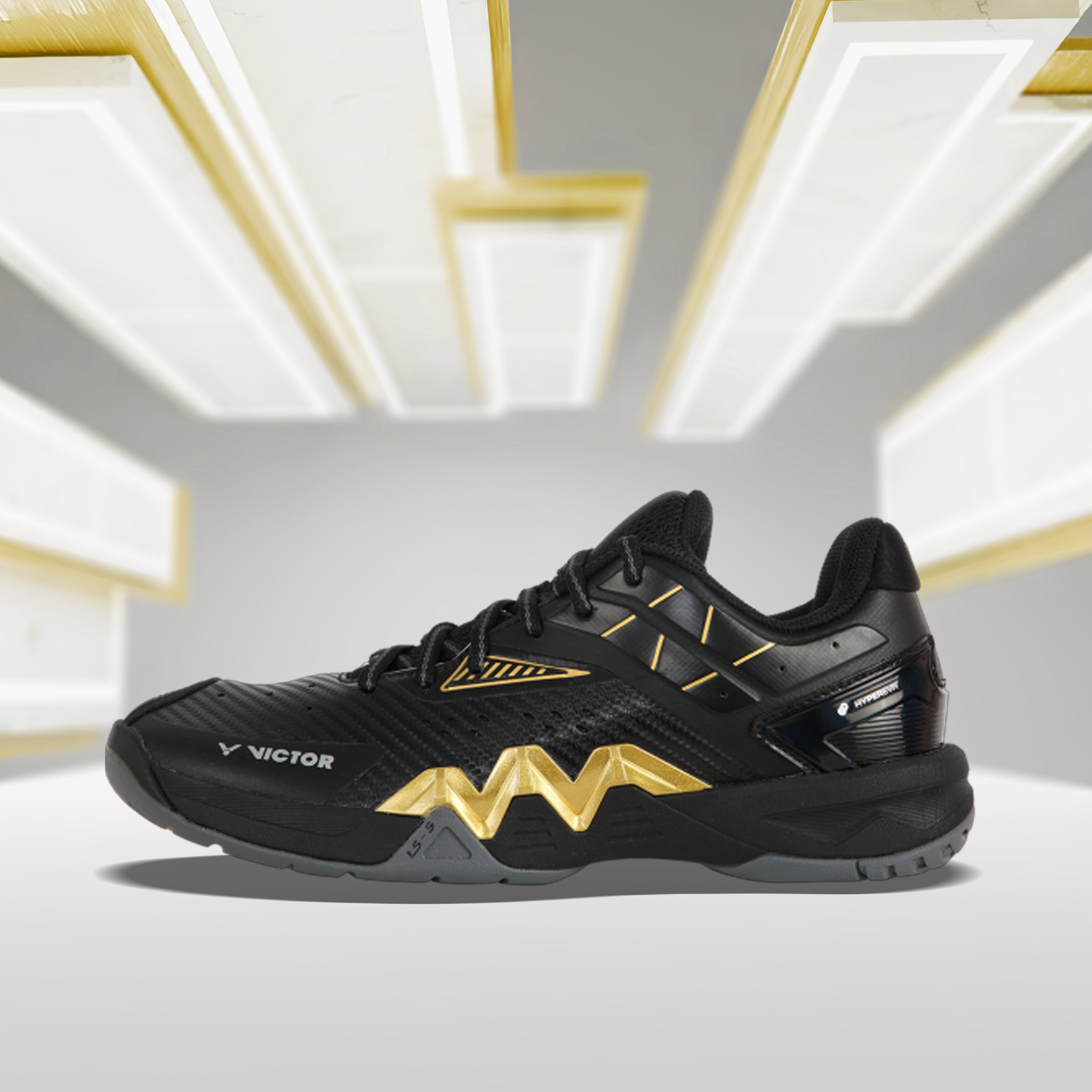 Victor_P8500II-C_Support_Series_Professional_Badminton_Shoes_Black_Instasport