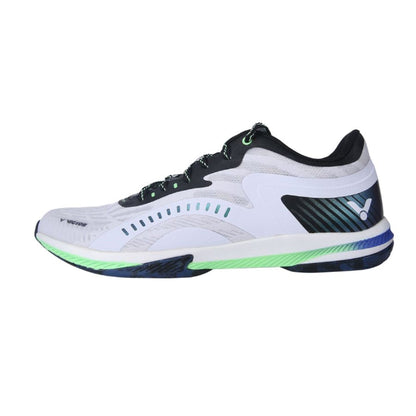 Victor S99 Elite AC Badminton Shoes - White/ Black