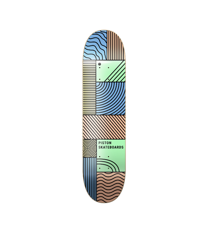 PISTON DECK 7.375" TO 8.0"-GEOMETRIC - InstaSport