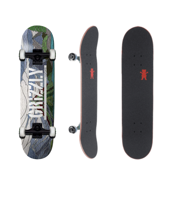 GRIZZLY COMPLETE SKATEBOARDS 7.375" To 8.25"-PURVEYOR GMC2210H04 | Multi