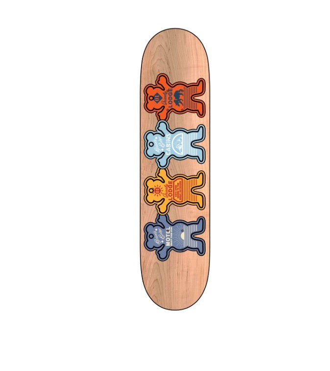 GRIZZLY ROOM KEYS DECK- NATURAL- 8.0"