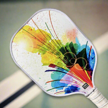 Weierfu_Graphite_FaceGold_Pickleball_Paddle_Set_multicolor_Tilt_Instasport