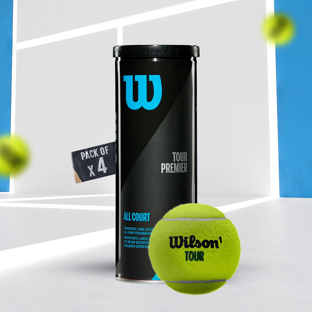 Wilson Tour Premier Tennis Balls (12 Balls) - InstaSport