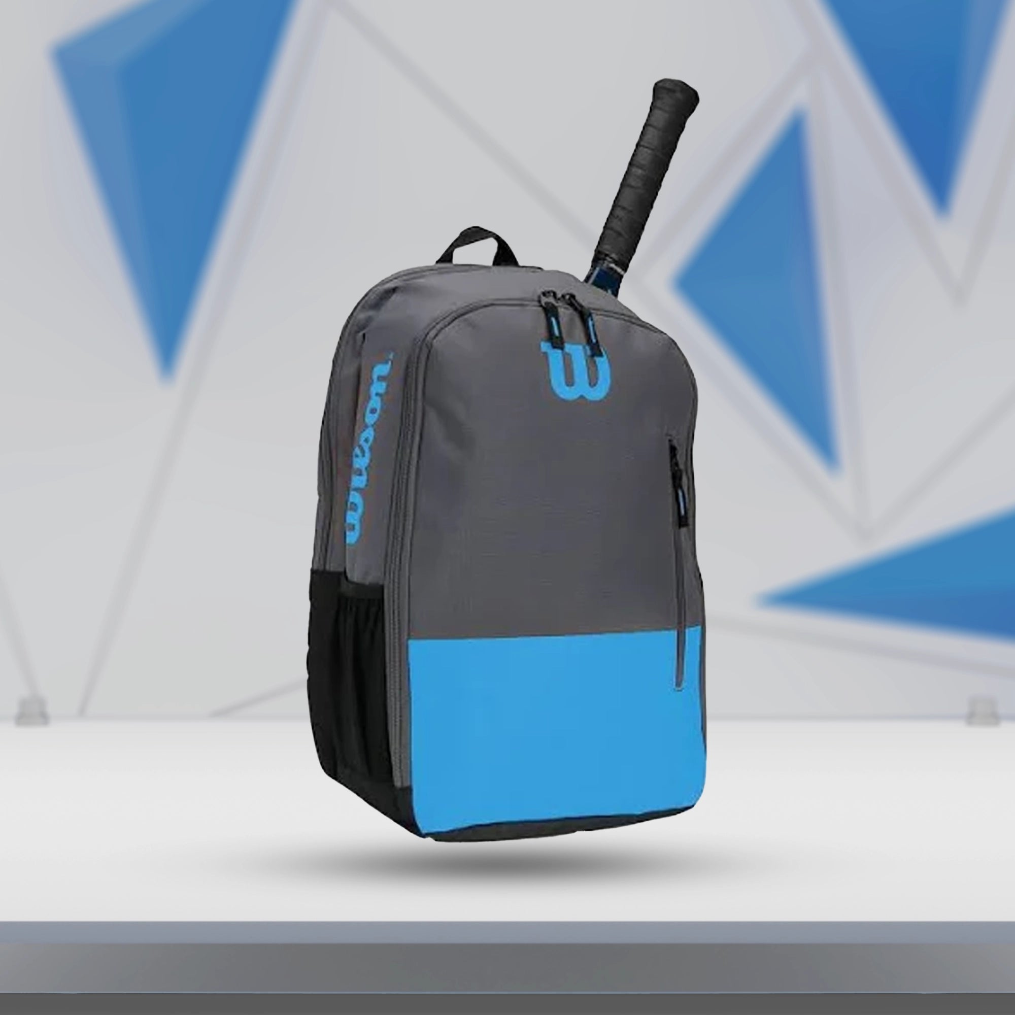 Buy now Wilson Team Tennis Racquet Backpack - Blue/Grey – InstaSport