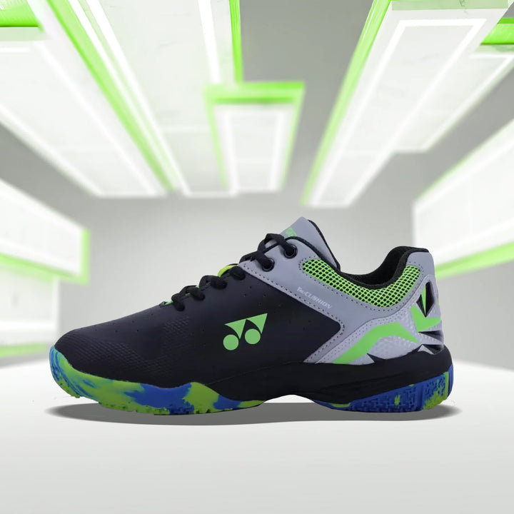 YONEX Akayu Super 6 Badminton Shoes for Men (Black Lime) - InstaSport