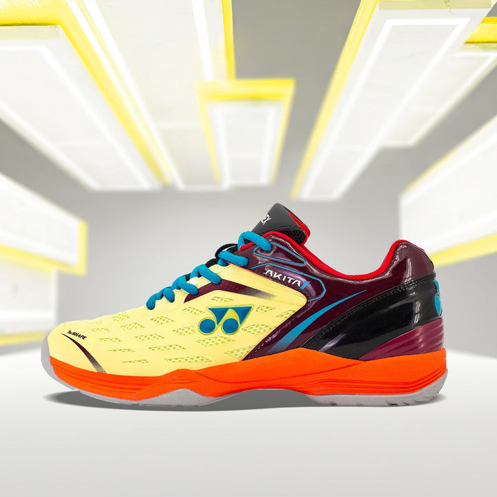 YONEX Akita Badminton Shoes (Volt/Pine Green) - InstaSport