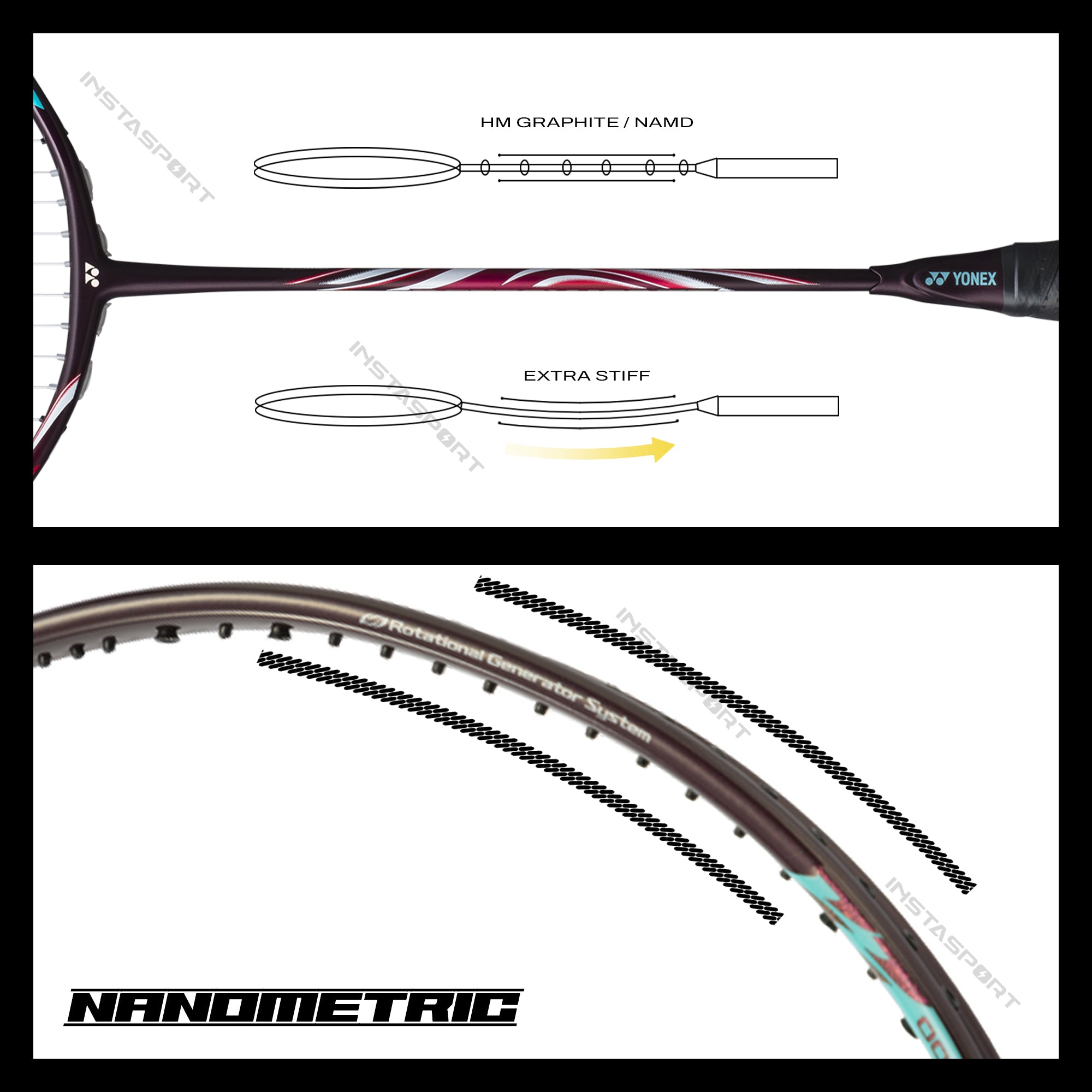 YONEXAstrox100ZZ_Kurenai_BadmintonRacket_Details_Instasport