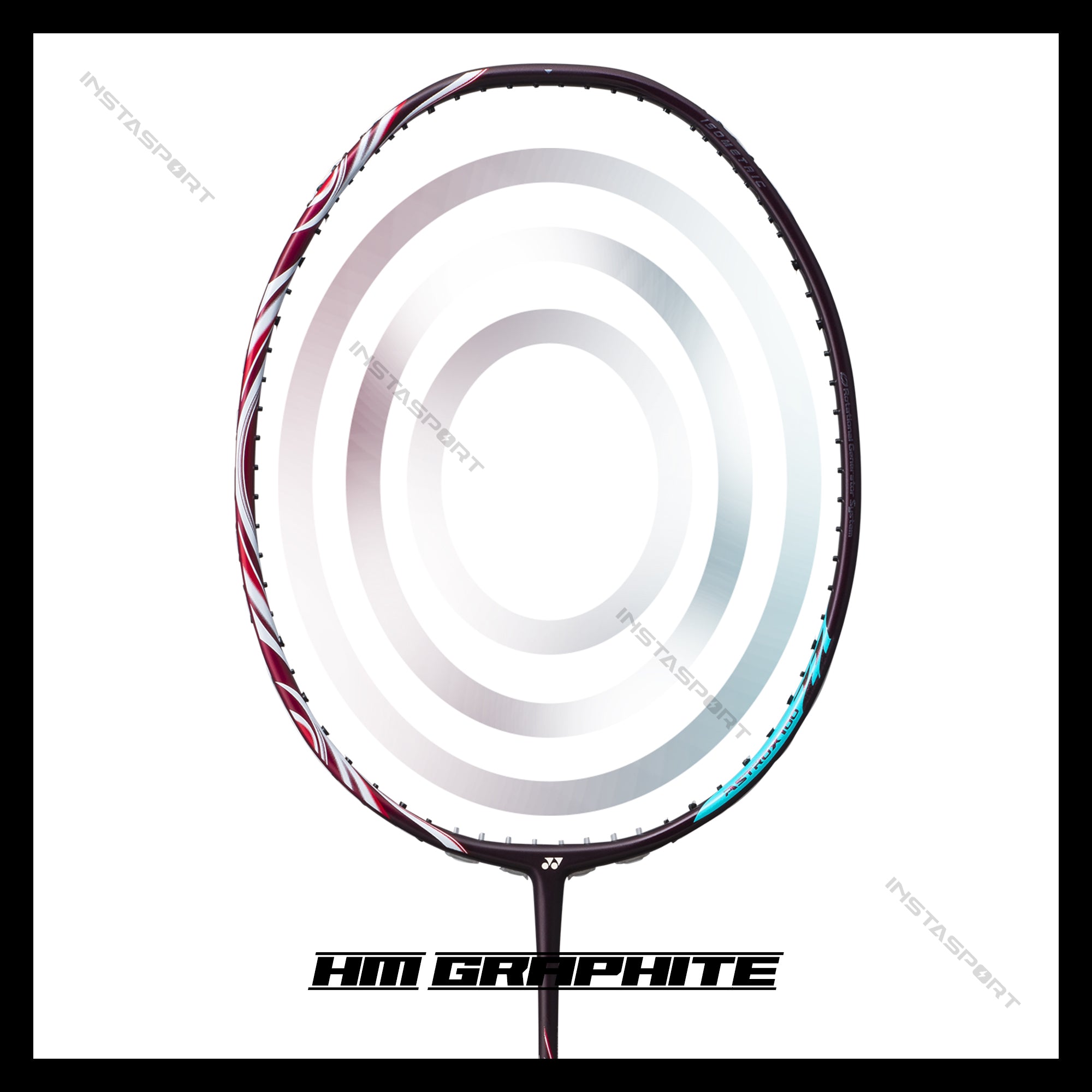 YONEXAstrox100ZZ_Kurenai_BadmintonRacket_Head_Instasport