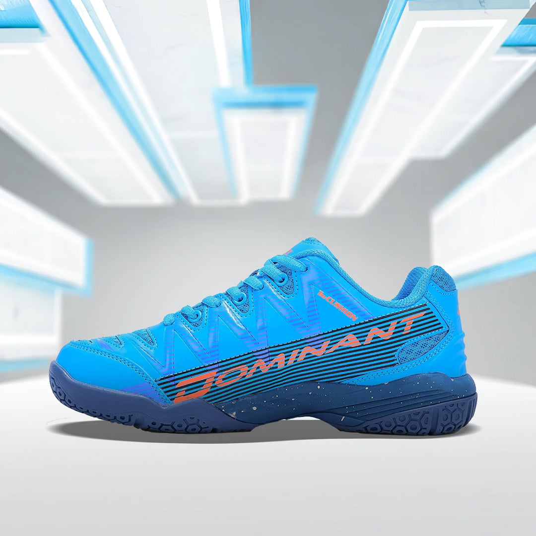 YONEX Dominant Badminton Shoes (Digital Aqua/ Dark Indigo/ Bright Coral) - InstaSport