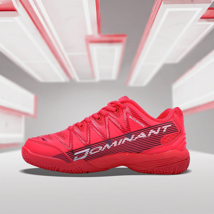 YONEX Dominant Badminton Shoes (Warm Red/ Black) - InstaSport