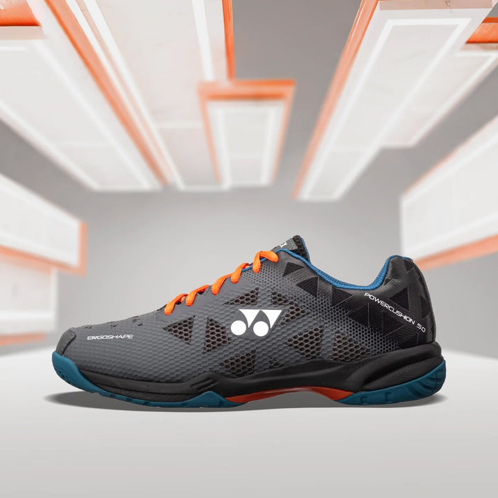 YONEX Power Cushion SHB 50 Unisex Badminton Shoes (Dark Grey) - InstaSport