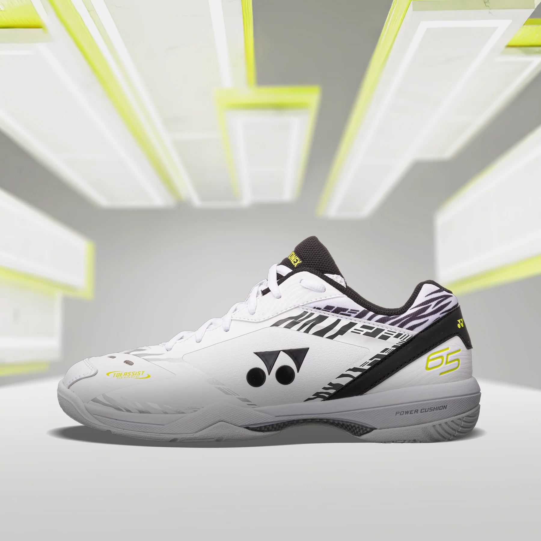 YONEX Power Cushion SHB 65 Z3 White Tiger Badminton Shoes - InstaSport