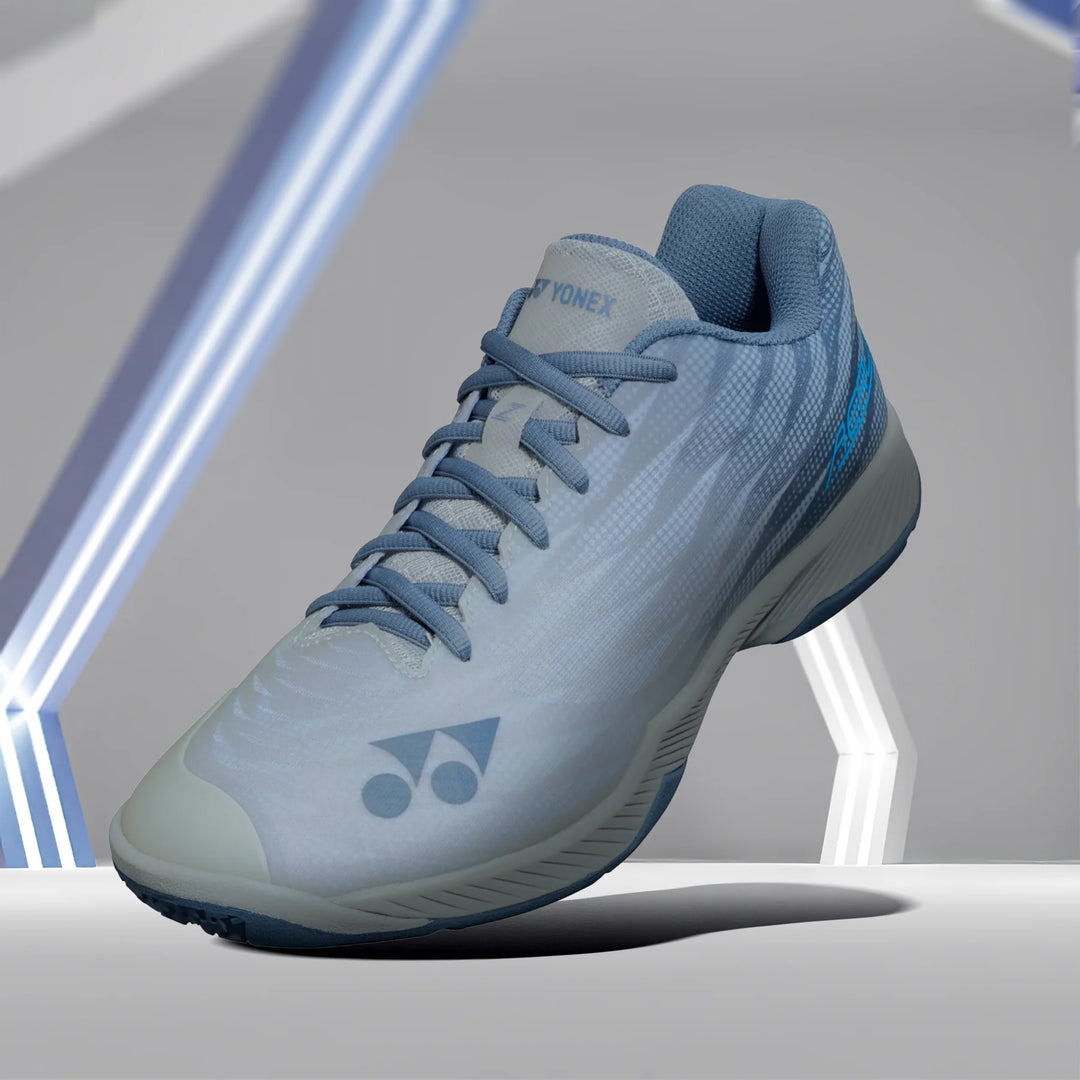 YONEX SHB Aerus Z2 Badminton Shoes for Men (Grey/Blue) - InstaSport