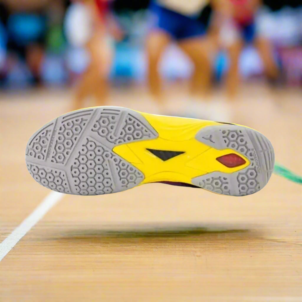 YONEX_Akita_Badminton_Shoes_LightKhakiDark_Charcoal_Sole_Instasport
